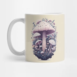 Magic white mushrooms Mug